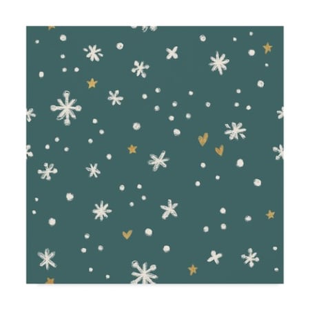 Janelle Penner 'Christmas Bloom Step 05C' Canvas Art,24x24
